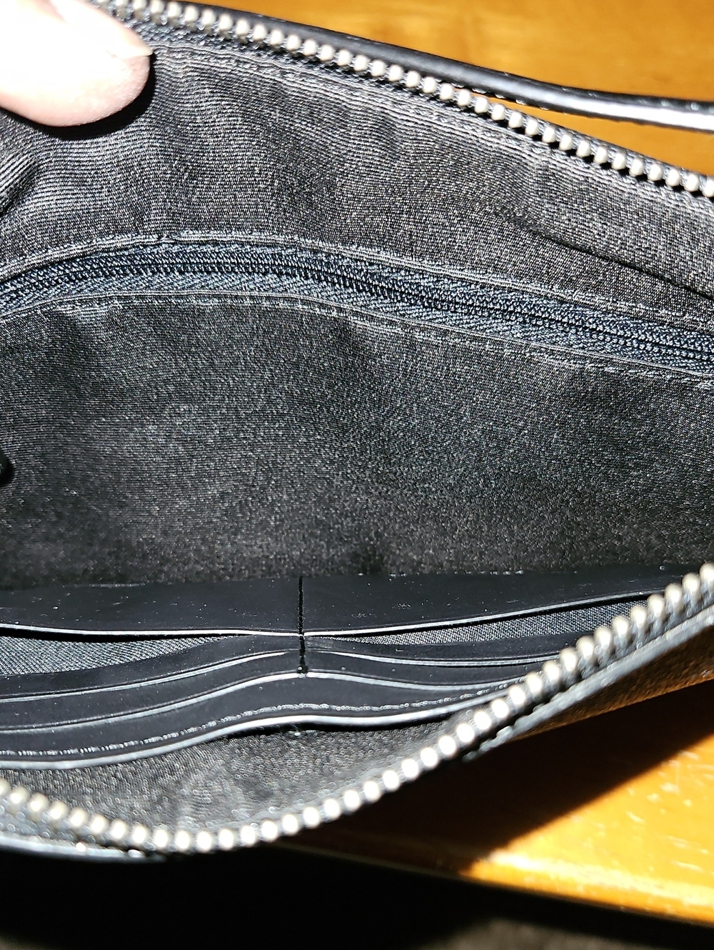Coach Signature Graffiti Large Wristlet - Picture 3 of 7